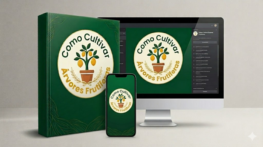 Mockup do produto Como Cultivar Árvores Frutíferas